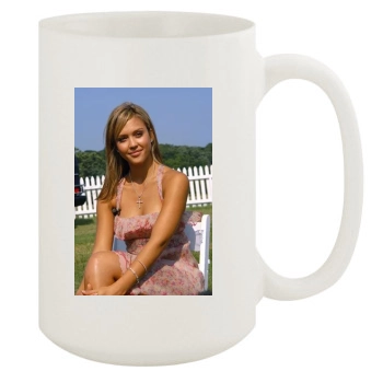 Jessica Alba 15oz White Mug