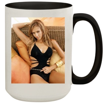 Jessica Alba 15oz Colored Inner & Handle Mug