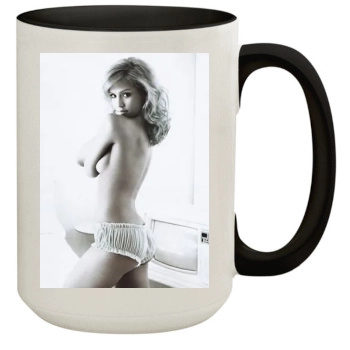 Jessica Alba 15oz Colored Inner & Handle Mug