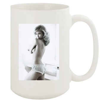 Jessica Alba 15oz White Mug