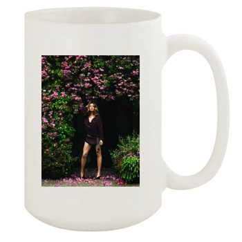 Jessica Biel 15oz White Mug