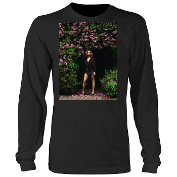 Jessica Biel Men's Heavy Long Sleeve TShirt