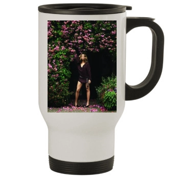 Jessica Biel Stainless Steel Travel Mug