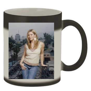 Jessica Biel Color Changing Mug