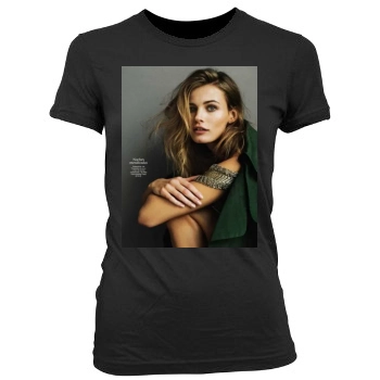 Edita Vilkeviciute Women's Junior Cut Crewneck T-Shirt