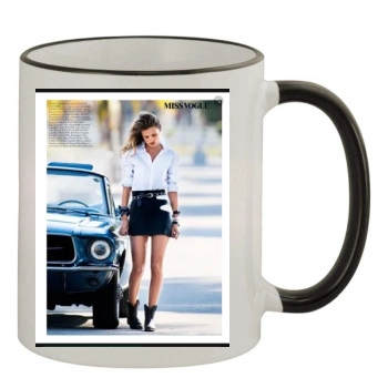 Edita Vilkeviciute 11oz Colored Rim & Handle Mug