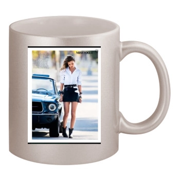 Edita Vilkeviciute 11oz Metallic Silver Mug