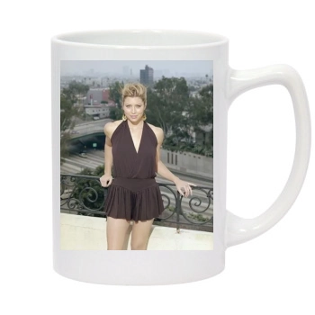 Jessica Biel 14oz White Statesman Mug