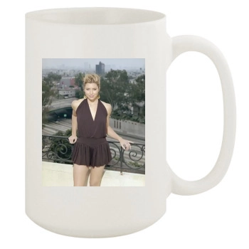 Jessica Biel 15oz White Mug