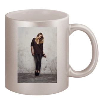 Edita Vilkeviciute 11oz Metallic Silver Mug