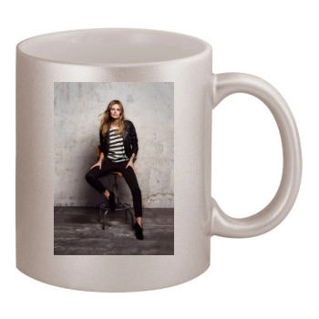 Edita Vilkeviciute 11oz Metallic Silver Mug