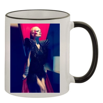 Edita Vilkeviciute 11oz Colored Rim & Handle Mug