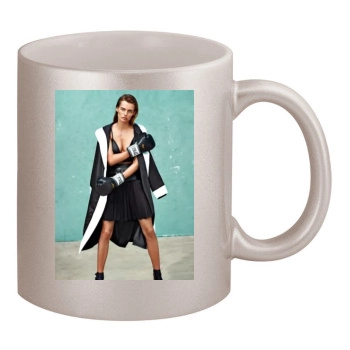 Edita Vilkeviciute 11oz Metallic Silver Mug