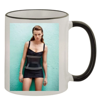 Edita Vilkeviciute 11oz Colored Rim & Handle Mug