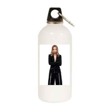 Edita Vilkeviciute White Water Bottle With Carabiner