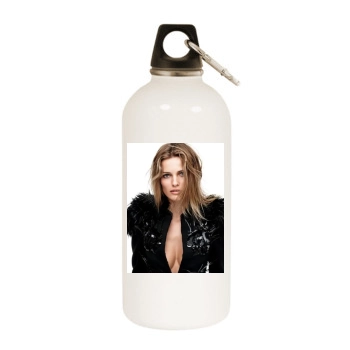 Edita Vilkeviciute White Water Bottle With Carabiner