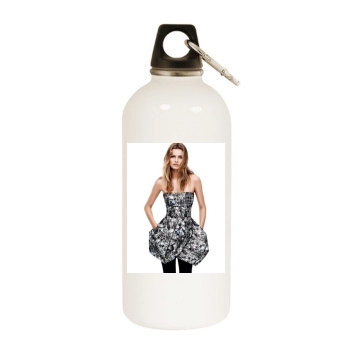 Edita Vilkeviciute White Water Bottle With Carabiner