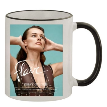 Edita Vilkeviciute 11oz Colored Rim & Handle Mug