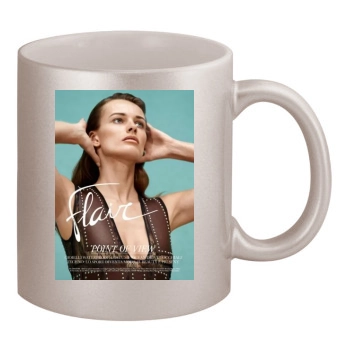 Edita Vilkeviciute 11oz Metallic Silver Mug