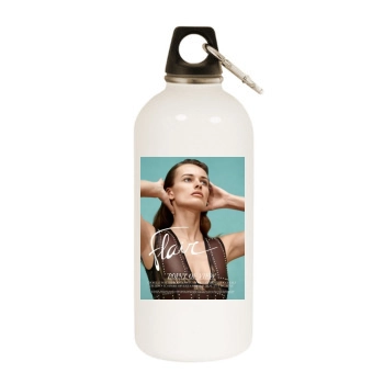 Edita Vilkeviciute White Water Bottle With Carabiner