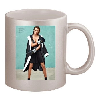 Edita Vilkeviciute 11oz Metallic Silver Mug