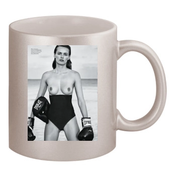 Edita Vilkeviciute 11oz Metallic Silver Mug