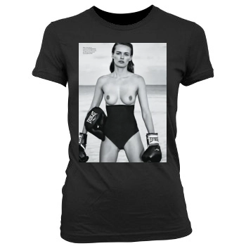 Edita Vilkeviciute Women's Junior Cut Crewneck T-Shirt