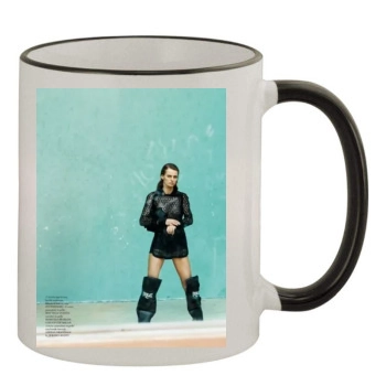 Edita Vilkeviciute 11oz Colored Rim & Handle Mug