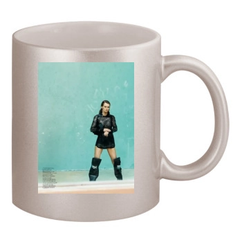 Edita Vilkeviciute 11oz Metallic Silver Mug