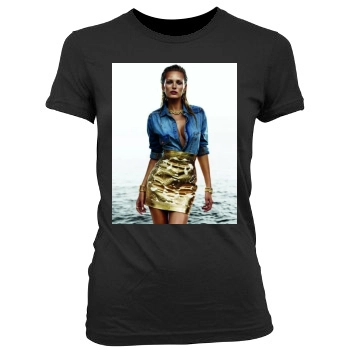 Edita Vilkeviciute Women's Junior Cut Crewneck T-Shirt