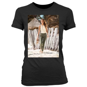 Edita Vilkeviciute Women's Junior Cut Crewneck T-Shirt