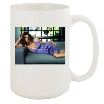 Jessica Biel 15oz White Mug