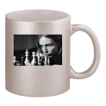 Edita Vilkeviciute 11oz Metallic Silver Mug