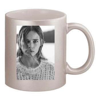 Edita Vilkeviciute 11oz Metallic Silver Mug