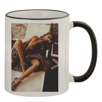 Edita Vilkeviciute 11oz Colored Rim & Handle Mug