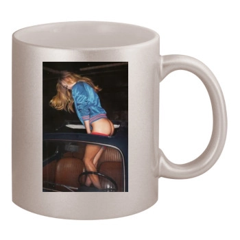 Edita Vilkeviciute 11oz Metallic Silver Mug