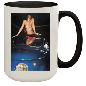 Edita Vilkeviciute 15oz Colored Inner & Handle Mug