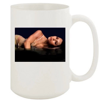 Jessica Biel 15oz White Mug