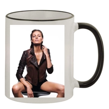 Edita Vilkeviciute 11oz Colored Rim & Handle Mug