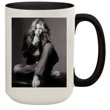 Jessica Biel 15oz Colored Inner & Handle Mug