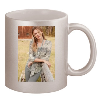 Edita Vilkeviciute 11oz Metallic Silver Mug