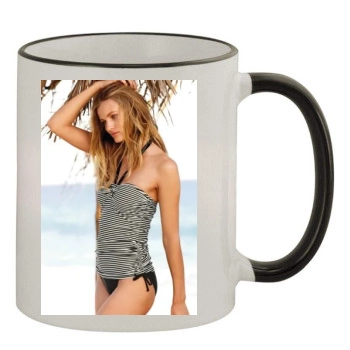 Edita Vilkeviciute 11oz Colored Rim & Handle Mug