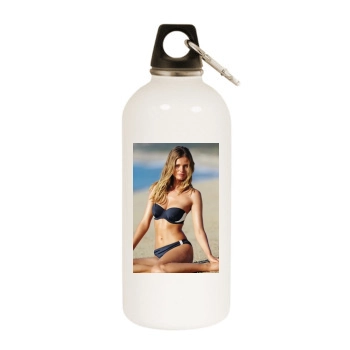 Edita Vilkeviciute White Water Bottle With Carabiner