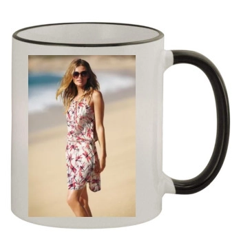 Edita Vilkeviciute 11oz Colored Rim & Handle Mug