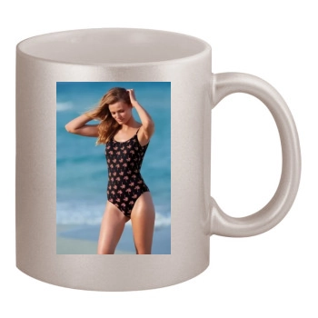 Edita Vilkeviciute 11oz Metallic Silver Mug