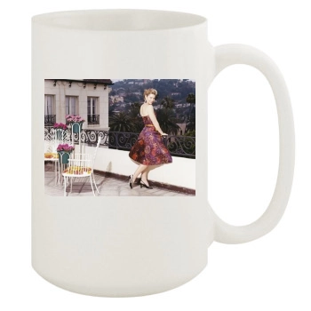 Jessica Biel 15oz White Mug