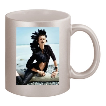 Edita Vilkeviciute 11oz Metallic Silver Mug