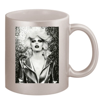 Edita Vilkeviciute 11oz Metallic Silver Mug