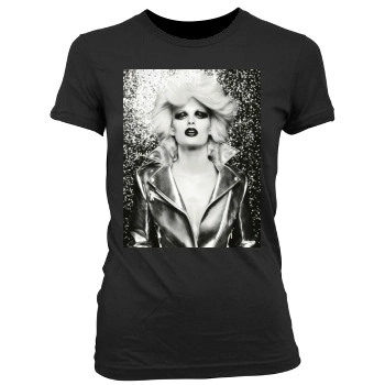 Edita Vilkeviciute Women's Junior Cut Crewneck T-Shirt