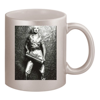 Edita Vilkeviciute 11oz Metallic Silver Mug